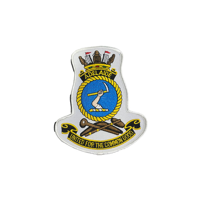 HMAS Adelaide Ships Crest Patch Navy - Cadetshop