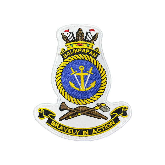 HMAS Balikpapan Ships Crest Patch Navy - Cadetshop