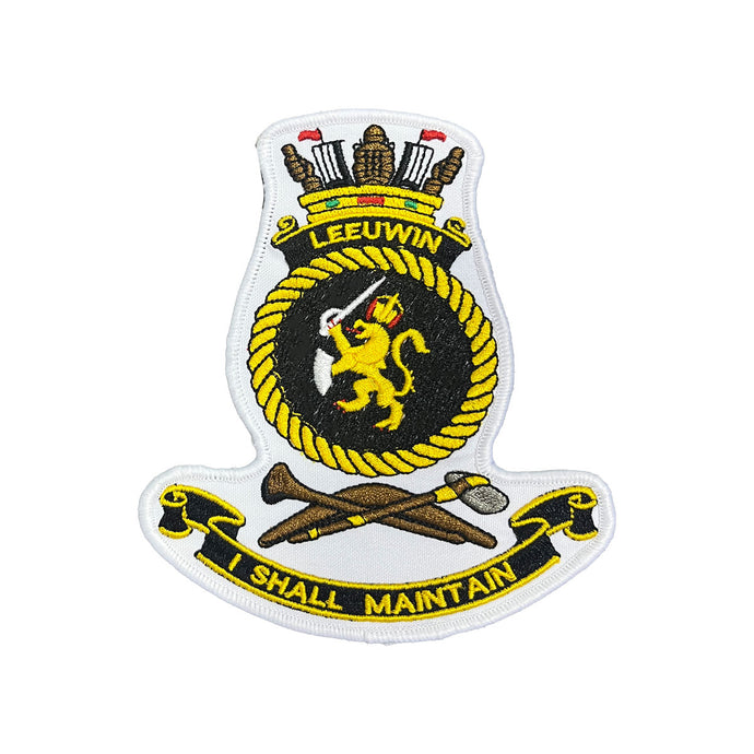 HMAS Leeuwin Ships Crest Patch Navy - Cadetshop