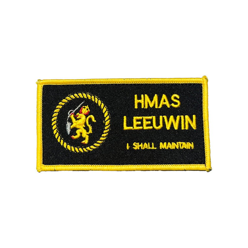 Load image into Gallery viewer, HMAS Leeuwin Uniform Patch Navy - Cadetshop
