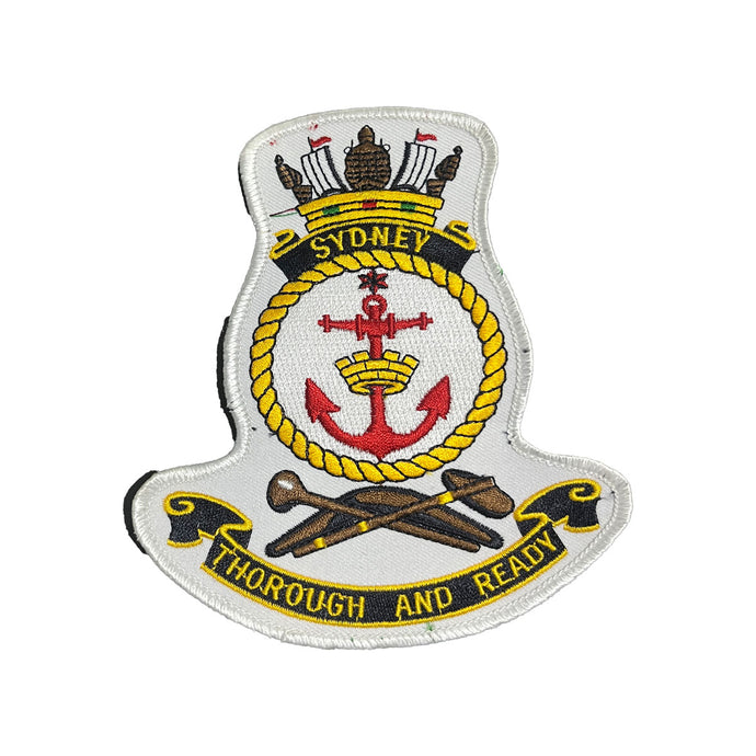 HMAS Sydney Ships Crest Patch Navy - Cadetshop