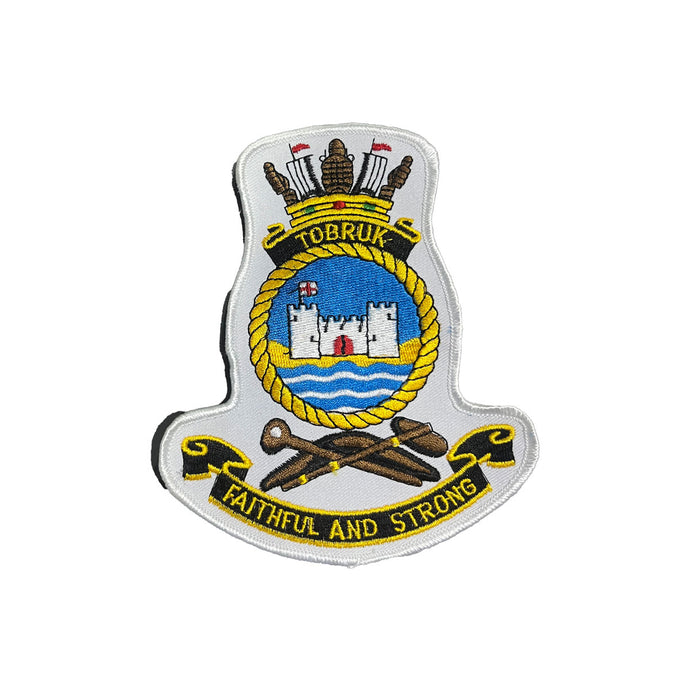 HMAS Tobruk Ships Crest Patch Navy - Cadetshop