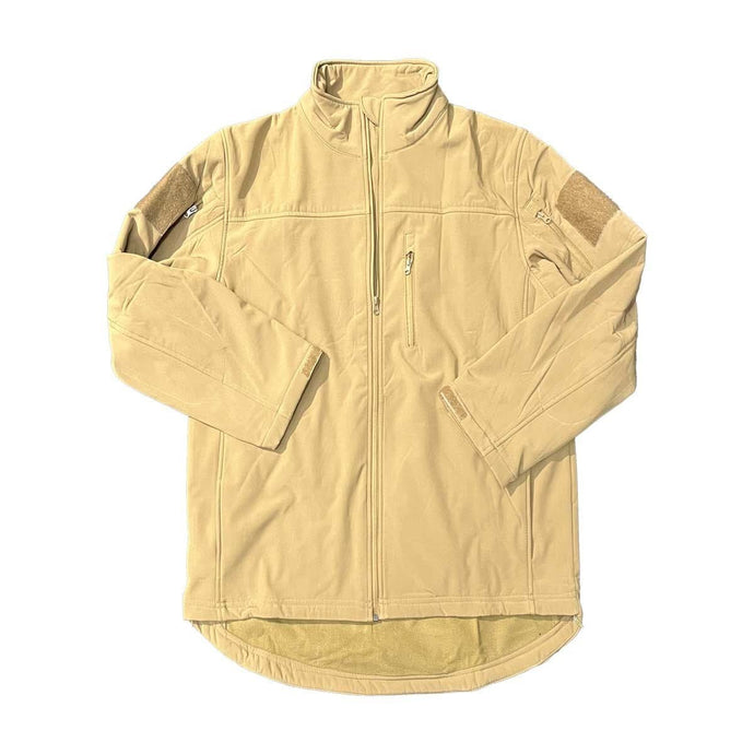 HUSS Soft Shell Jacket Coyote Brown - Cadetshop