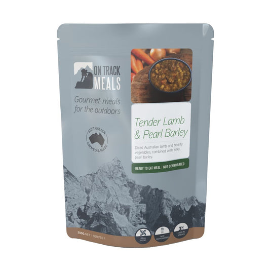 Rations Meal Ready to Eat Single Serve MRE On Track Meal - Lamb and ...