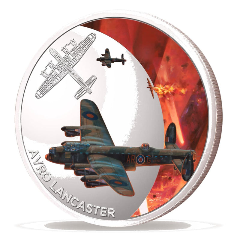 Load image into Gallery viewer, Air Force 100 Limited Edition Medallion - Lancaster Bomber - Cadetshop
