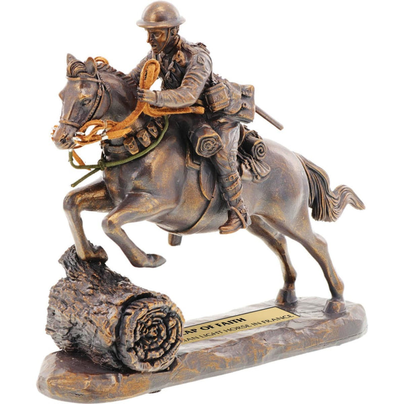 Load image into Gallery viewer, Leap of Faith Light Horse Figurine - Cadetshop
