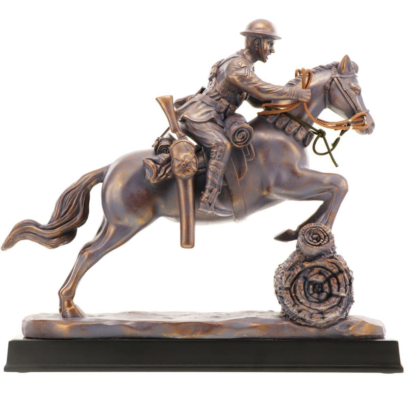 Load image into Gallery viewer, Leap of Faith Light Horse Figurine - Cadetshop
