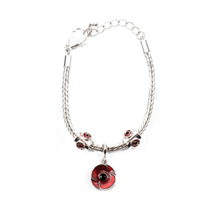 Poppy Mpressions Memory Charm Bracelet - Cadetshop