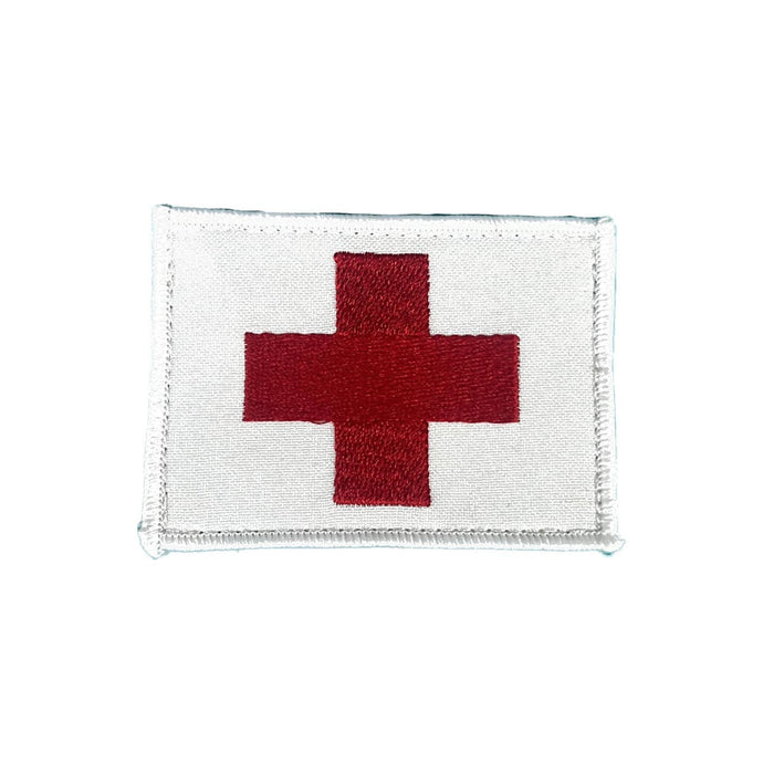 Medic Patch Military Combat Medic Insignia with Velcro on White - Cadetshop