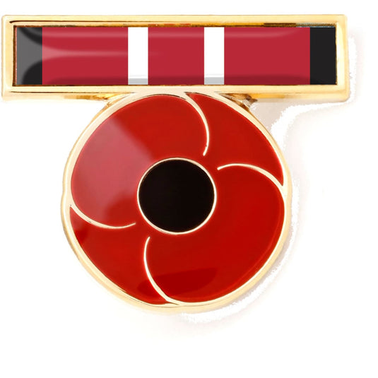 ADM Ribbon Poppy Lapel Pin - Cadetshop