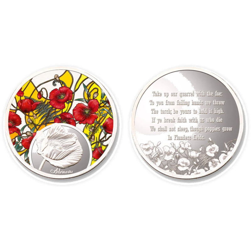 Load image into Gallery viewer, Poppy Mpressions Brothers In Arms Limited Edition Medallion - Cadetshop
