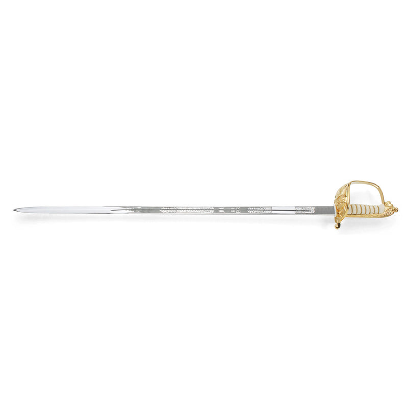 Load image into Gallery viewer, Navy Sword Flag Rank and Below Flag Rank CIIR Cypher Stainless Steel WKC - Cadetshop
