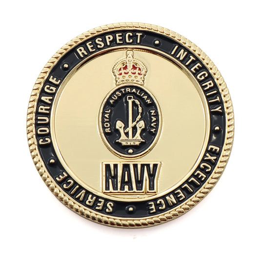 Royal Australian Navy Medallion Coin CIIIR