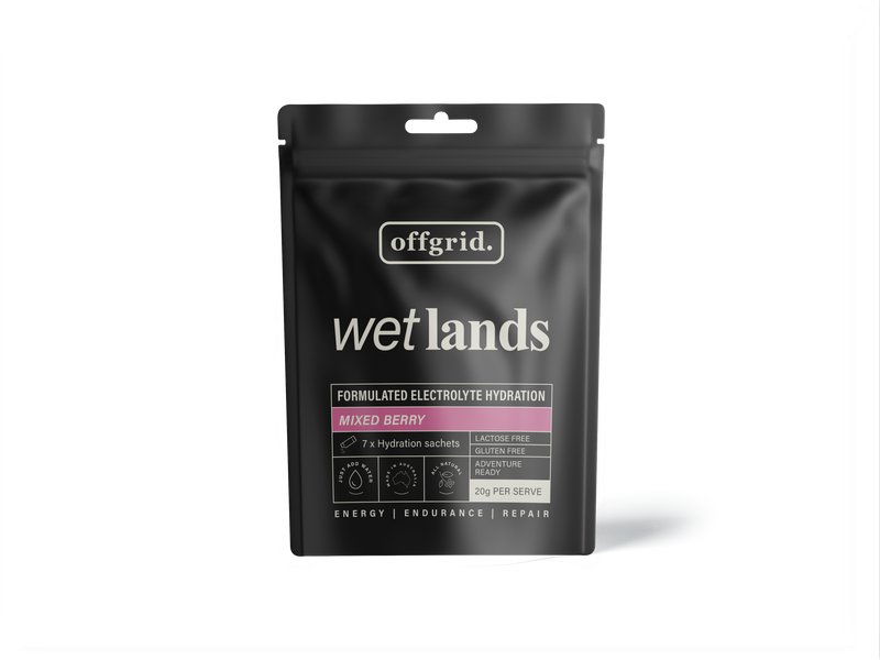 Load image into Gallery viewer, Rations Field Wetlands Hydration Drink 7 Serves Mixed Berry
