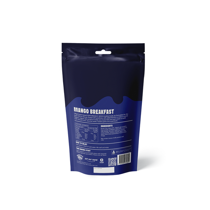 Load image into Gallery viewer, Rations Meal Ready to Eat Single Serve MRE Offgrid Performance Series Breakfast Bowl Mango Passionfruit

