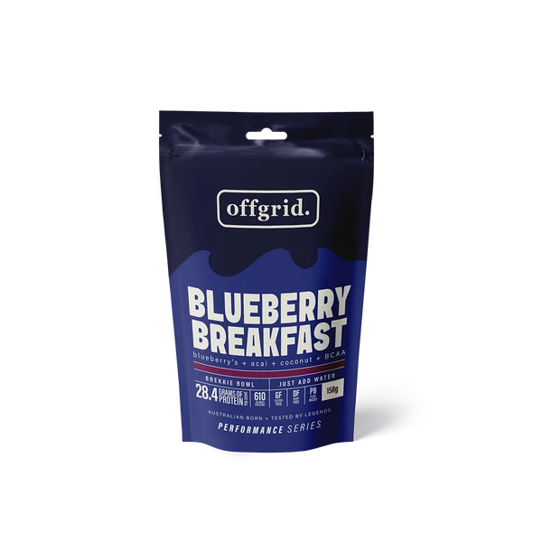 Load image into Gallery viewer, Rations Meal Ready to Eat Single Serve MRE Offgrid Performance Series Breakfast Bowl Cherry Acai
