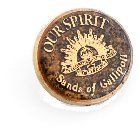Our Spirit Limited Edition Sands of Gallipoli Lapel Pin - Cadetshop