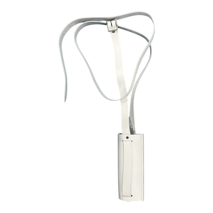 Banner Flag Carry Strap and Bucket White Leather - Cadetshop