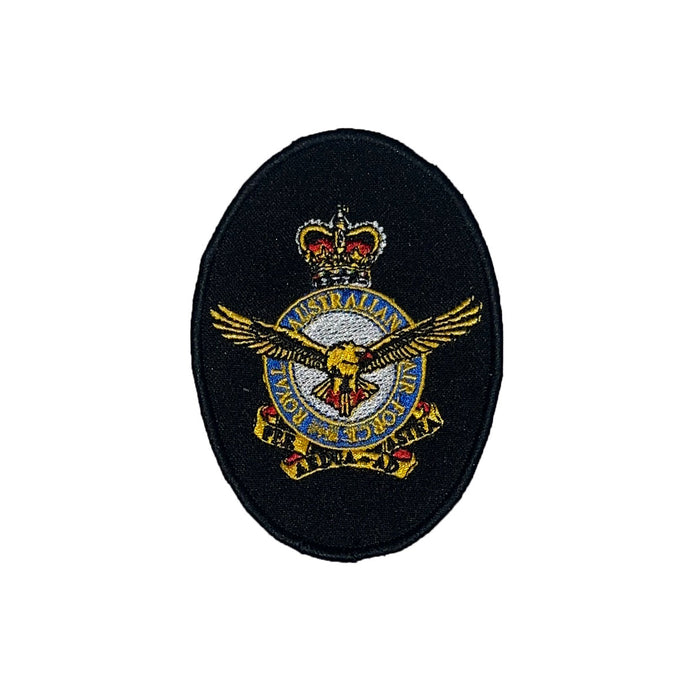RAAF Crest Patch Royal Australian Air Force Oval - Navy Style - Cadetshop