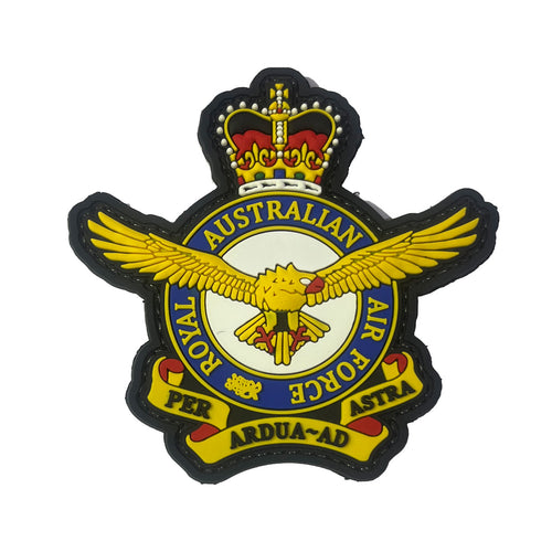 RAAF Crest Patch PVC Royal Australian Air Force - Cadetshop