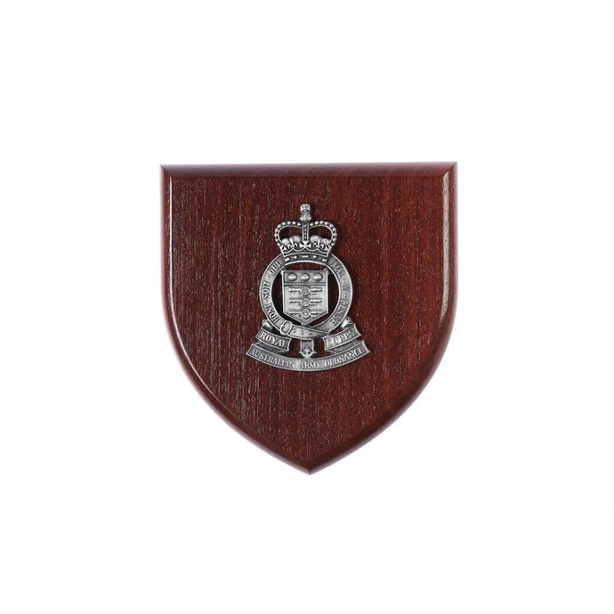 Presentation Plaque Royal Australian Ordnance Corps Large - Cadetshop