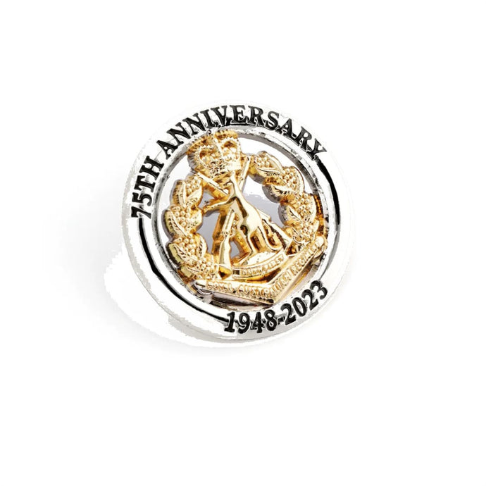 Royal Australian Regiment 75th Anniversary Lapel Pin Ltd Edition - Cadetshop