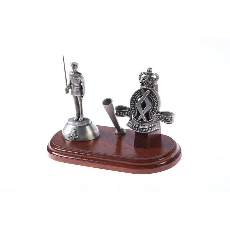 Load image into Gallery viewer, Desk Set Pewter Royal Military College Duntroon RMC Desk Set - Cadetshop
