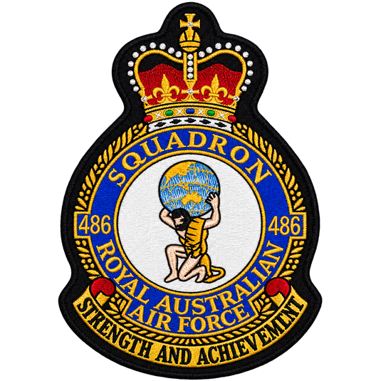 486 SQN Squadron Unit Crest Patch Air Force