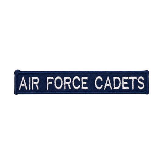 AAFC Air Force Cadets Tag White on Blue GPU
