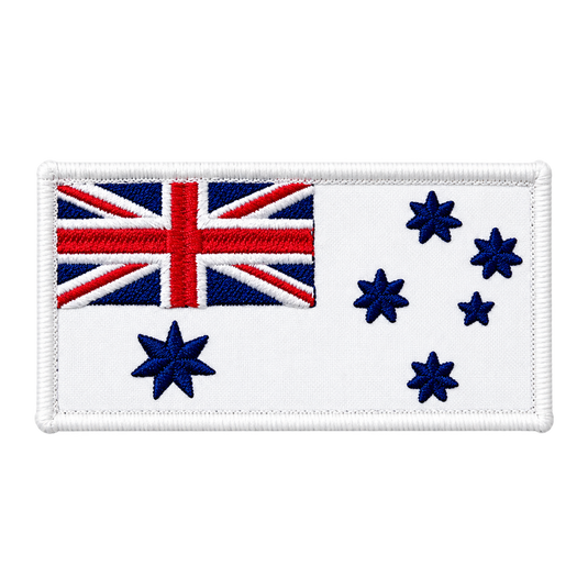 RAN White Ensign Patch Embroidered