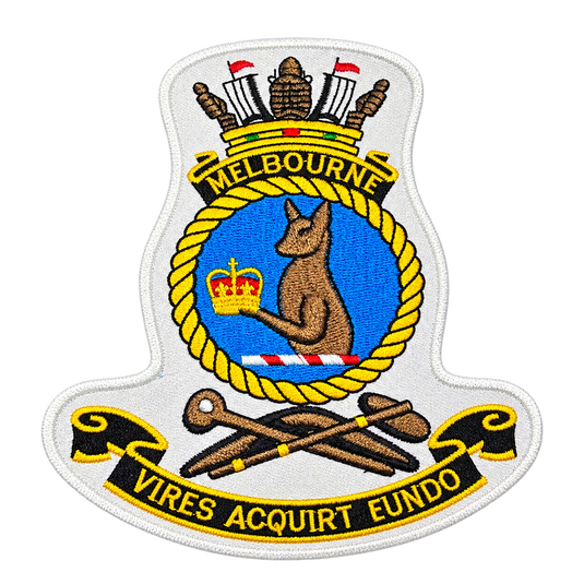 HMAS Melbourne Ships Crest Patch Navy