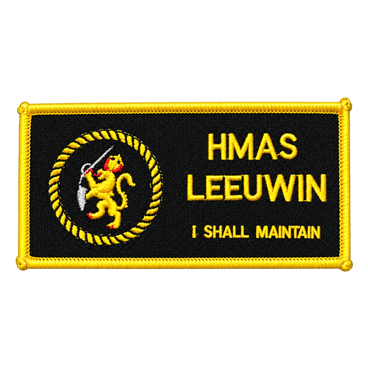 HMAS Leeuwin Uniform Patch Navy