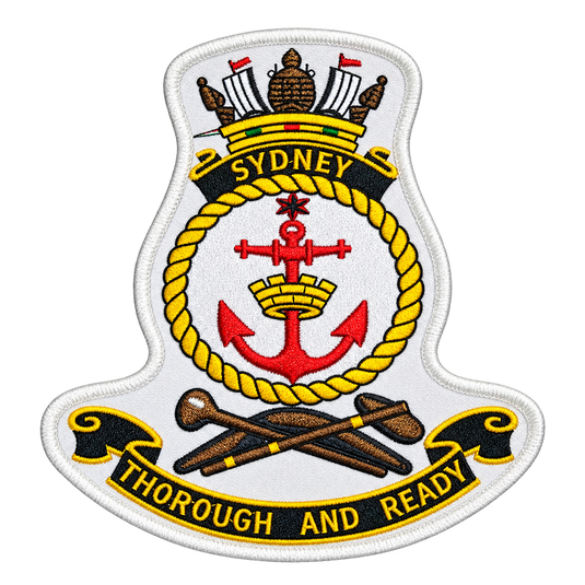 HMAS Sydney Ships Crest Patch Navy