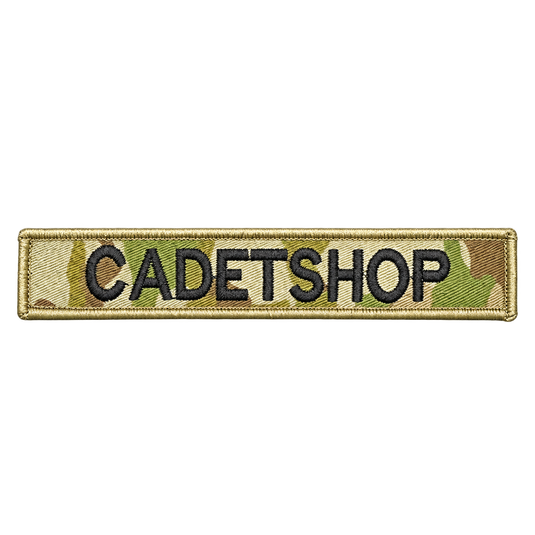 Custom Embroidered Personalised Name Tag AMCU