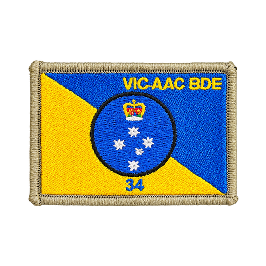 Unit Distinguishing Sign Patch AAC VIC BDE 34