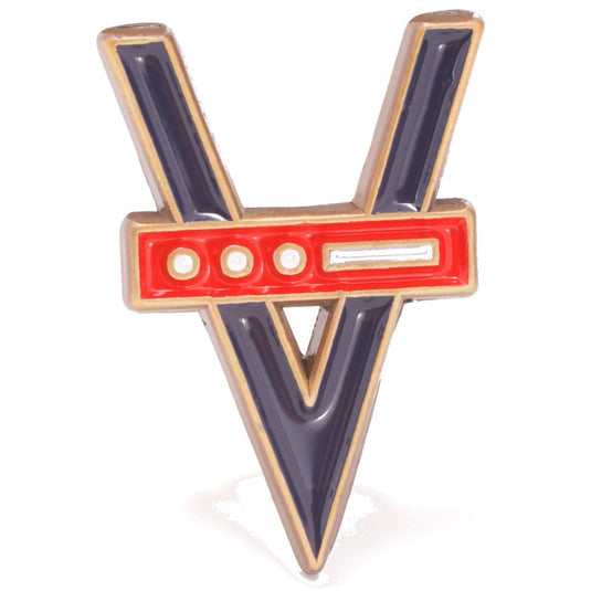 Pacific Victory Morse Code Lapel Pin - Cadetshop