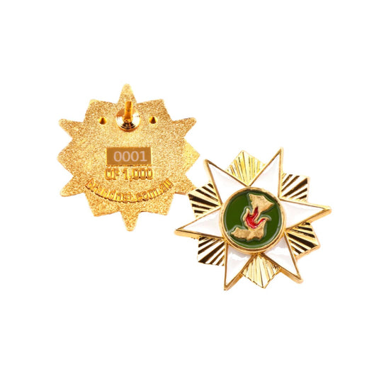 Republic of Vietnam Campaign Medal Limited Edition Lapel Pin - Cadetshop