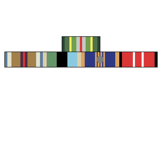 Custom Ribbon Bar Patch Sticker 1 Ribbon to 8 Ribbon | Cadetshop