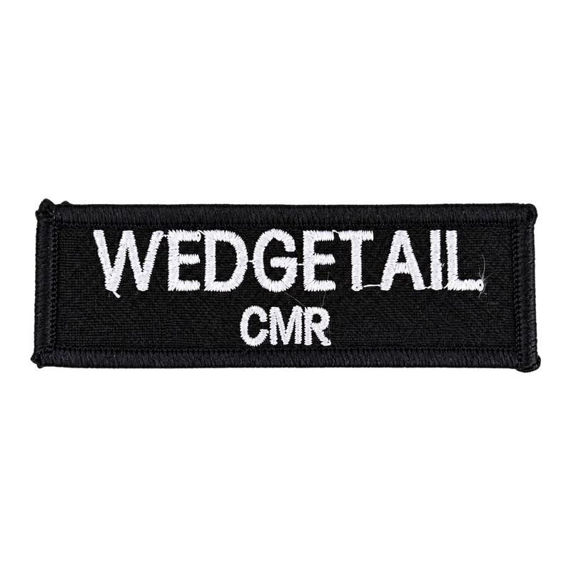 Load image into Gallery viewer, Custom Embroidered Police First Responder ILAV Style Name Tag 80 x 25 mm 2 Line
