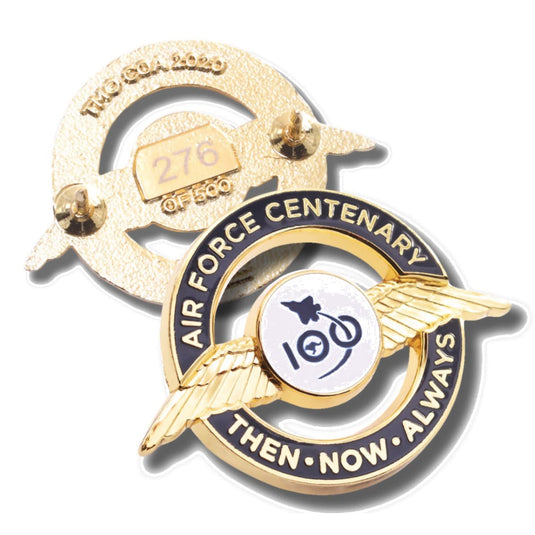 Air Force 100 Humanitarian Support Limited Edition Pin
