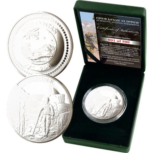 Afghanistan - IED Clearance Ltd Medallion Operation Slipper - Cadetshop