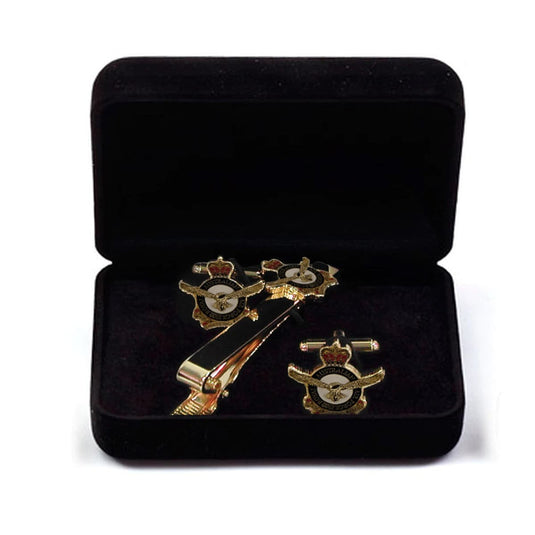 Air Force Cuff Link & Tie Bar Set - Cadetshop