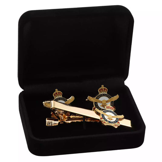 Air Force Cuff Link & Tie Bar Set CIIIR