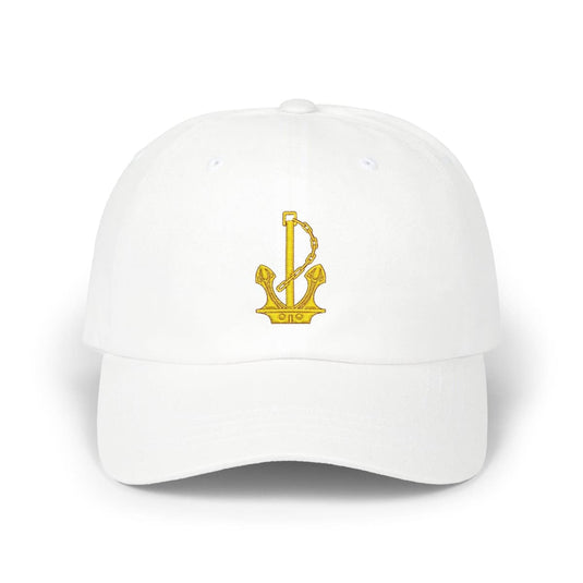 Anchor Navy Embroidered Casual Cap