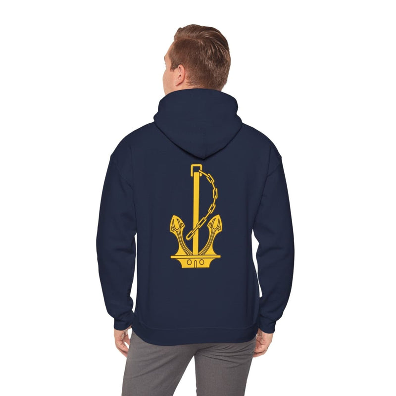 Load image into Gallery viewer, Anchor Navy Hoodie Jumper Navy Collection - Cadetshop
