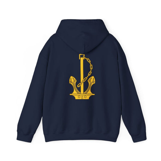 Anchor Navy Hoodie Jumper Navy Collection - Cadetshop
