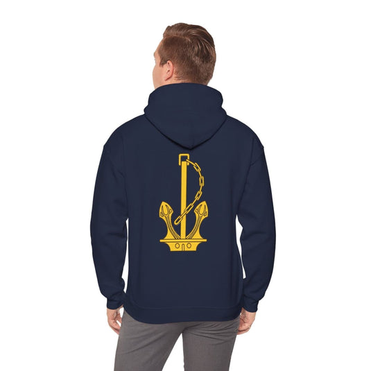 Anchor Navy Hoodie Jumper Navy Collection