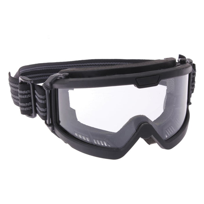 ANSI OTG Goggles Black Clear - Cadetshop
