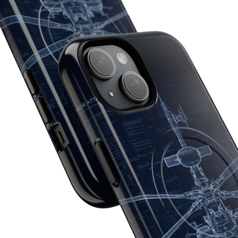 Load image into Gallery viewer, Apache Blue Print Phone Case Army Collection - Cadetshop
