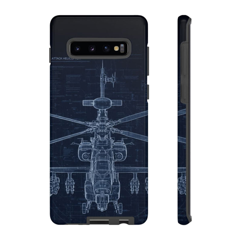 Load image into Gallery viewer, Apache Blue Print Phone Case Army Collection Samsung - Cadetshop
